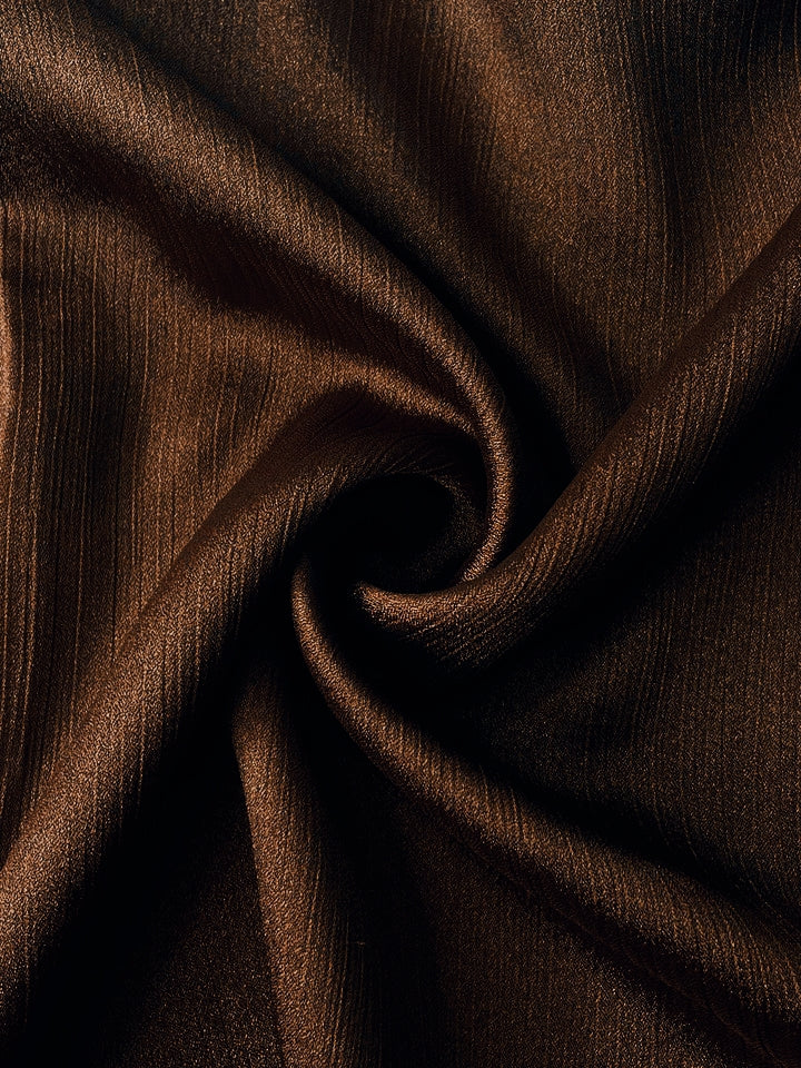 BROWN CLASSIC -Crinkle silk